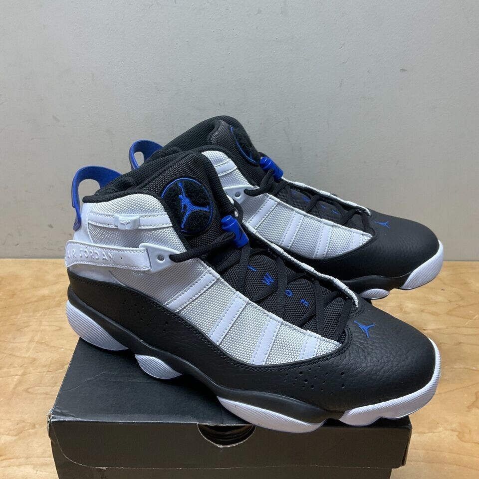 Nike Air Jordan 6 Rings Game Royal White Black 322992-142  display picture 1
