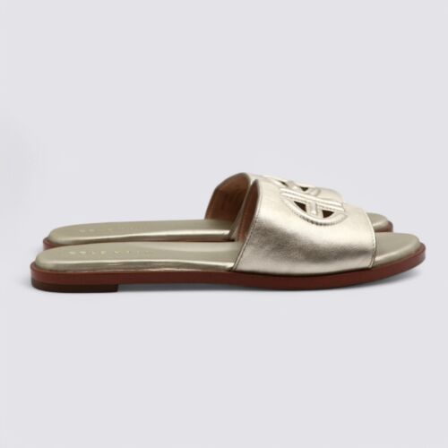 Cole Haan Women's Flynn Logo Slide Flat Sandals Size 6B