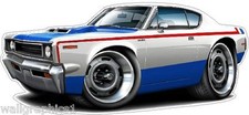 1970 Amc Rebel Machine Wall Poster Sicker Graphic Decal Garage Mancave Cling 1970 Amc Rebel Machine Wall Poster Sicker Graphic Decal Garage Mancave Cling
