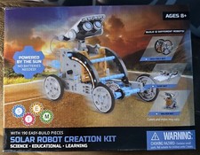 12 in 1 Solar Robot Creation Kit -190 Pieces - STEM Educational Toy NEW