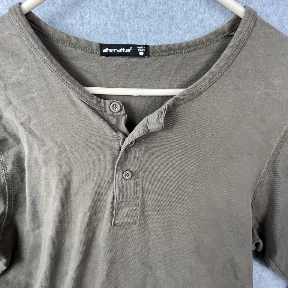 Рубашка мужская Alternative большая зеленая - Изображение 3 из 4