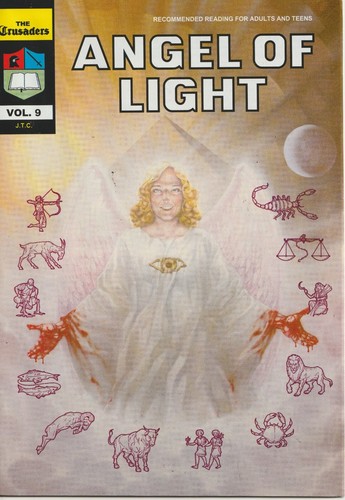 ANGEL of Light The Crusaders Jack Chick comic Vol. 9 Sent by first class mail - 第 1/1 張圖片