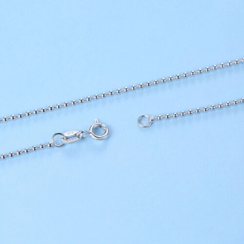 Wholesale Real 925 Sterling Silver Necklace Chains For Pendants Jewelry 16"-24" - Picture 9 of 14