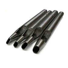 4-Piece Slot Punch Set for Leathercraft Tools and DIY Projects