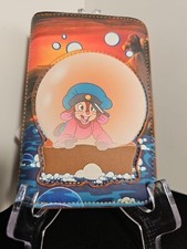 Cartera LoungeFly An American Tail Fievel Bubbles Cremallera Alrededor - Multicolor