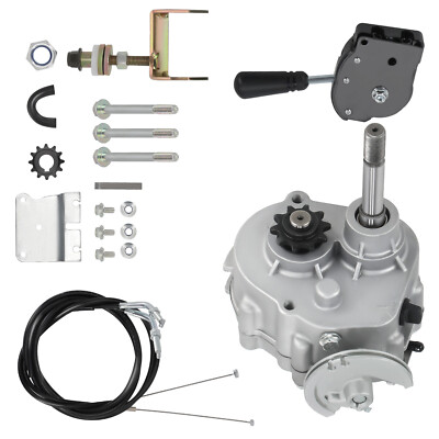 Go Kart Forward Reverse Gear Assembly Box for 2HP-14HP Engine 4 Stroke Gearbox