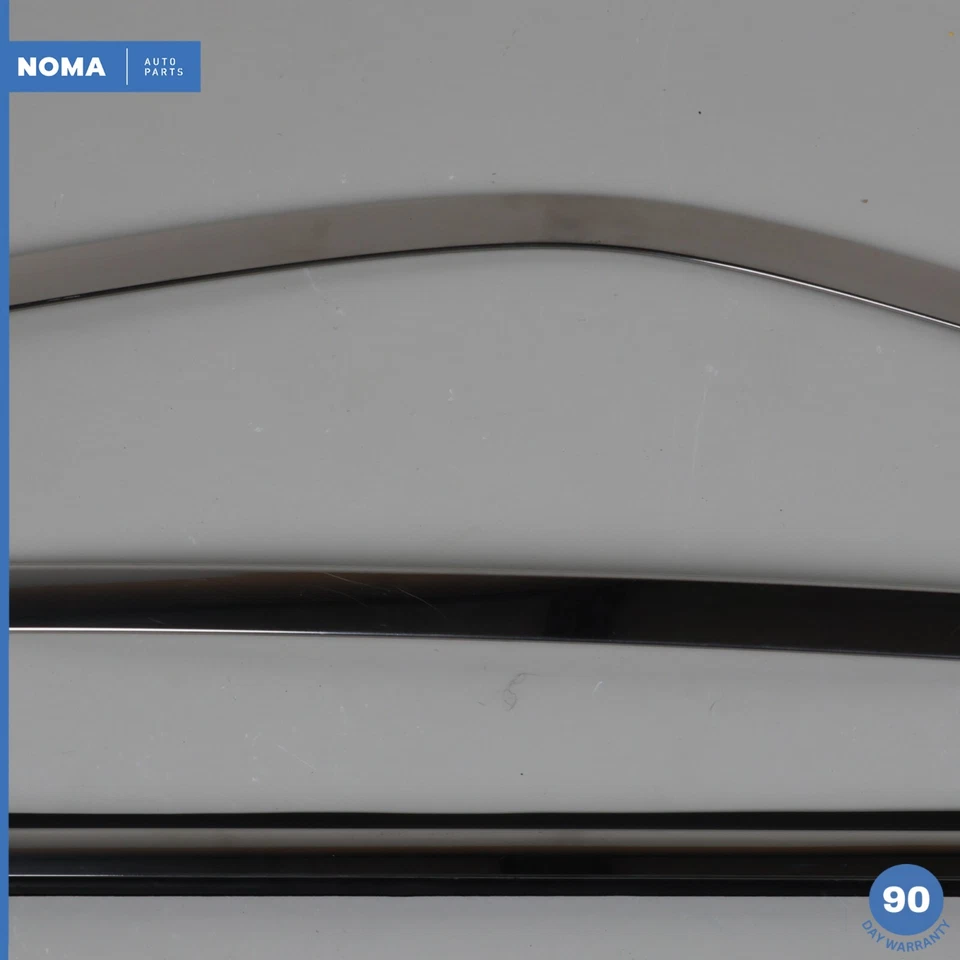 98-03 Jaguar XJR X308 Juego de molduras de ventana de puerta exterior del lado del conductor delantero izquierdo OEM Foto 4 de 4