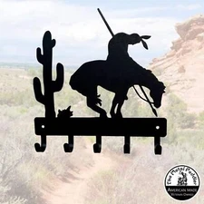 End of the Trail Key Holder - Western Wall Decor