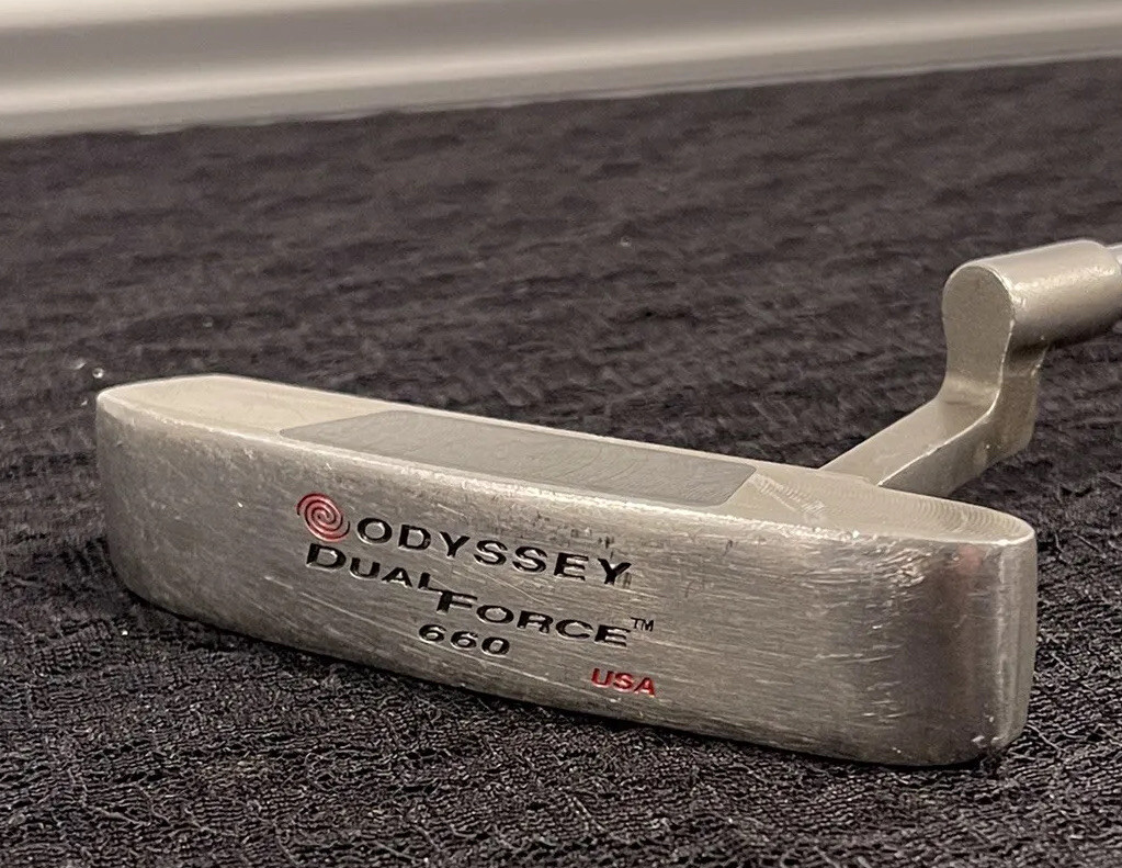 Odyssey Dual Force 660 Putter, Mens RH. Steel 34