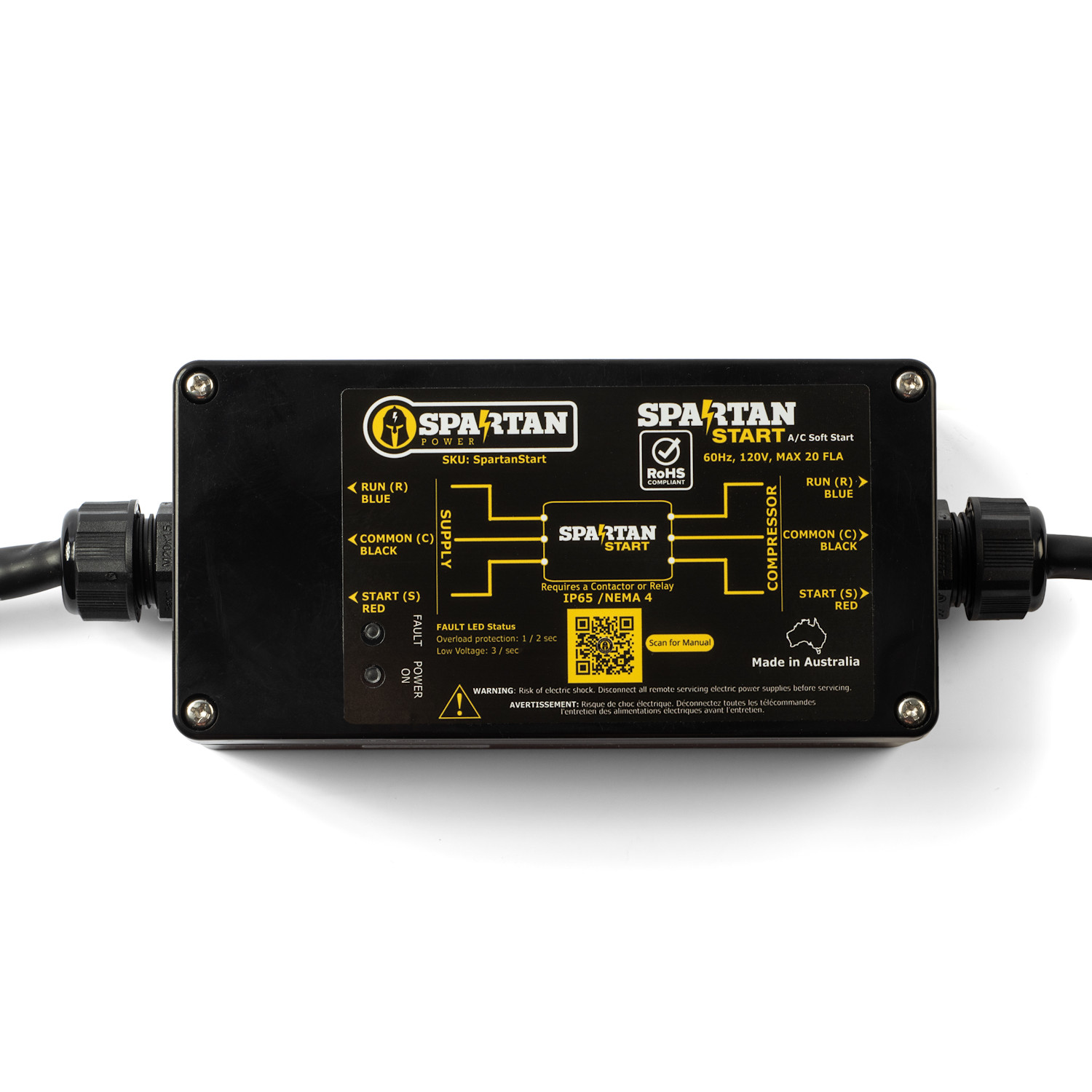 Spartan Power SpartanStart RV A/C Soft Starter up to 20K BTU Air Conditioner