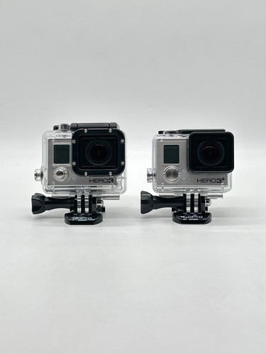 GoPro HERO 3+ & GoPro HERO 3 Action Cameras w/Xtreme Hard Case & Accessories Kit - Picture 5 of 17