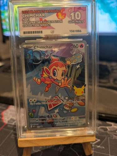 Chimchar MEP 041 - ACE 10 - First Partner Illustration Collection - Pokemon TCG