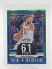 JALEN BRUNSON 2023-24 CONTENDERS OPTIC NUMBERS GAME GREEN PULSAR PRIZM /25 Q0537