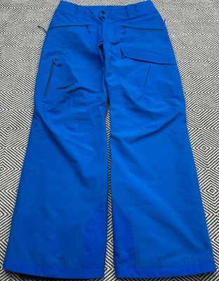 Patagonia Gore-Tex Waterproof Recco Skihose Hose Herren blau Gr. S