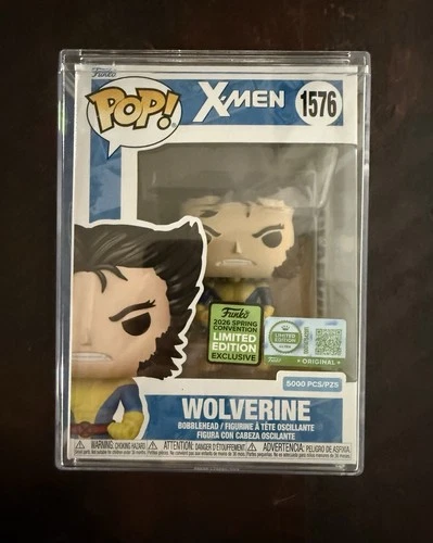 Funko Pop! Marvel X-Men Wolverine (Classic Unmasked) ECCC 2026 LE (5000 pcs)!!