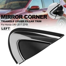 Mirror Corner Triangle Cover Pillar Trim Left Driver Side fit Honda CRV 17-22