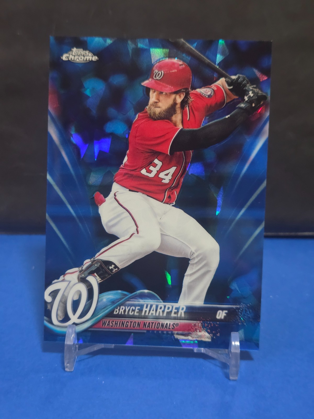 2018 Topps Chrome Sapphire Edition Topps Online Exclusive Bryce Harper #351