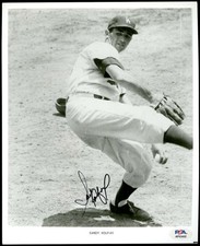Sandy Koufax Cards and Autograph Memorabilia Guide 35