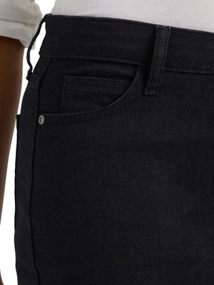 Lee Women's Legendary Mid Rise Flare Jean, Black, 6 | eBay