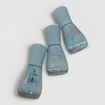 essence The Gel Nail Polish Nagellack 63 ITSY BITSY BLUE BIKINI 3 Stück 3 x 8 ml