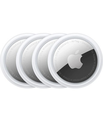 Apple AirTag Tracker 4 Pack MX542ZM/A A2187 (White) Air Tag Airtags