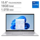 ASUS Vivobook 15.6 FHD Touch Laptop i7-1355U 16GB 1TB Silver F1504VA-IS79T