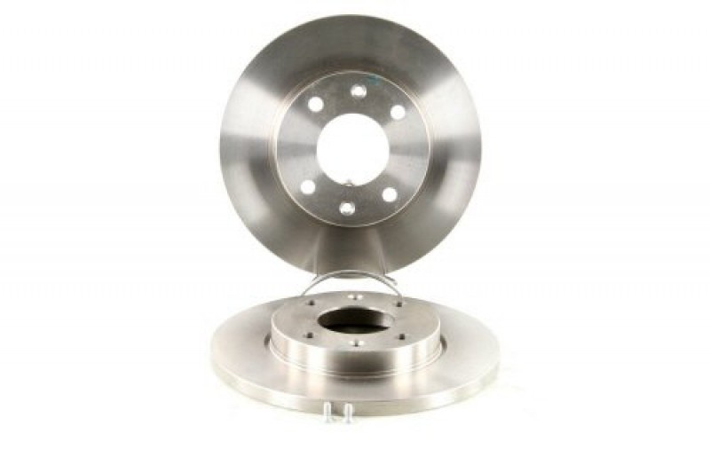 Disques de frein avant pleins pour Peugeot 206 et 306 en acier fonte