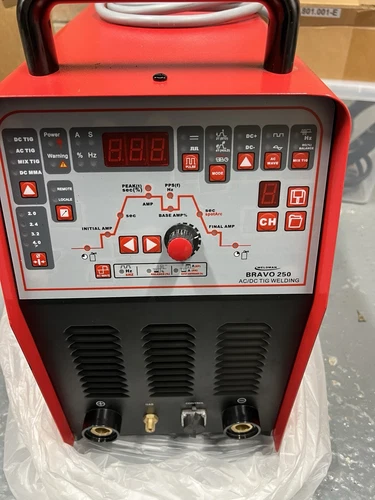 BRAVO TIG 250 AC / DC HF PULS INVERTER WELDING MACHINE