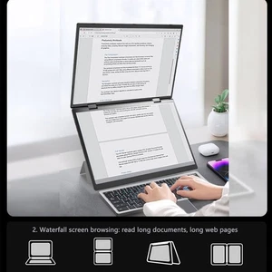 14 Ordinateur portable à écran tactile double de pouce avec haute performance pour l'utilisation de jeux d'affaires
