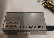 Bitmain APW3-12-1600 1600W Power Supply for parts or not working.