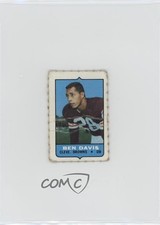 1969 Topps Mini-Cards (4-in-1) Single Card from Quad Ben Davis Rookie RC 14tz. rookie card picture