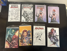 Red Sonja 8 Comic Variant Lot Immortal #1 x6 + Red Sonja #7 x2