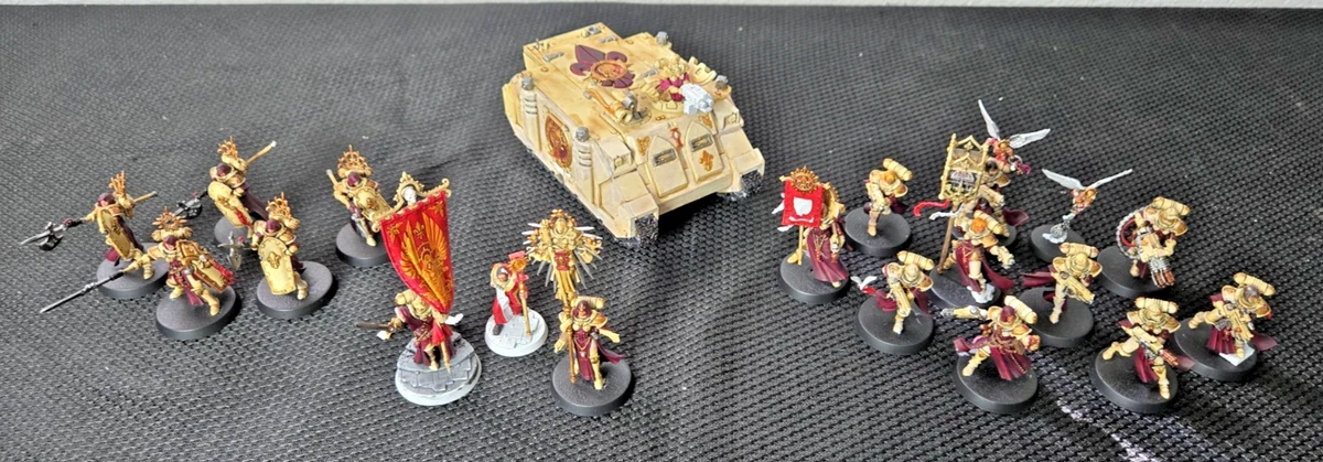 Lot De 93 Figurines Soeurs De Bataille – Warhammer 40k – Adepta Sororitas – Metal