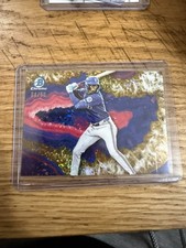2025 Bowman Draft Chrome Sebastian Walcott Crystallized Gold Refractor #4/50 Ssp