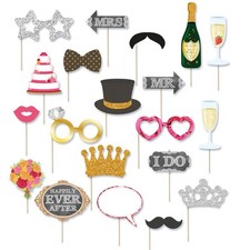 Wedding Photo Booth Party Props Picture Fun