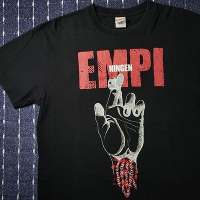 Maximum the Hormone Human Empi Band T-Shirt Back Pudding L Gr.