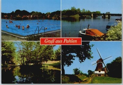 50727483 - 2241 Pahlen Swimming Pool, Windmill, Bridge Dithmarschen LKR