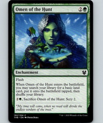 Commander Masters - Omen of the Hunt - NM - Normal