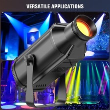 RGB Spotlight Beam Pinspot Light 200W COB Stage Lighting KTV Disco DJ Lights