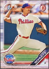 2019 Bowman Draft #BD-120 Andrew Schultz Baseball VG
