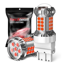Newly Upgraded 3157 LED Bulb, LED Brake Tail Light Bulbs, TU2 3157/3156 Red