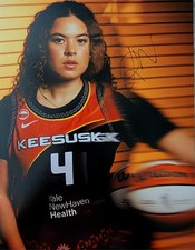 CHARLISSE LEGER-WALKER Signed 8.5 x 11 Photo WNBA Basketball Connecticut Suns.