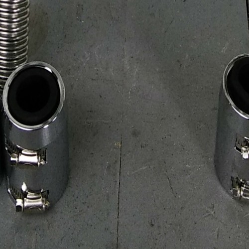 1957 - 1971 Mercury 48 Stainless Steel SS Radiator Hoses Kit - Picture 2 of 5