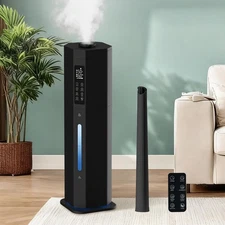 Humidifiers for Bedroom - 2.38Gal/9L Top Fill Warm & Cool Mist Humidifier for...