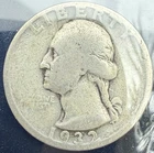 Key Date 🤩 1932 D Washington Quarter - 90% Silver! Good Condition.