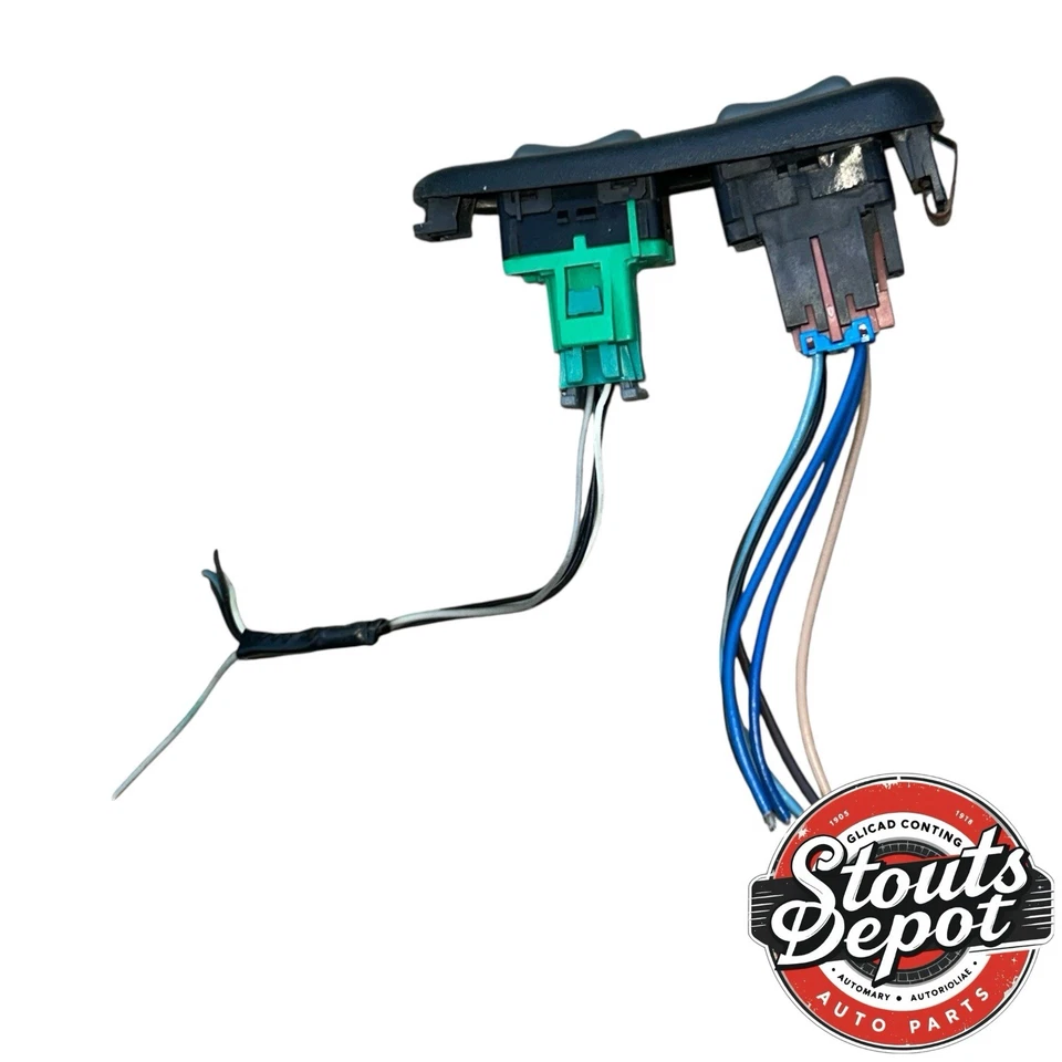 Interruptor de ventana de pasajero delantero derecho Pontiac Grand Prix 1997-2003 OEM Foto 3 de 4