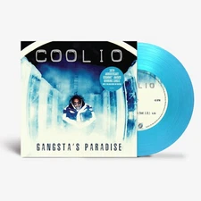Coolio - Gangsta's Paradise - Blue [Used Very Good 7" Vinyl] Blue, Colored Vinyl