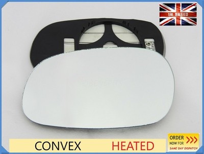 Convex glass rearview mirror for Mitsubishi Carisma 1995-2004 LEFT...