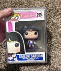 Funko Pop! Animation Sailor Moon Sailor Saturn #299 Vinyl Figure w/ Protector