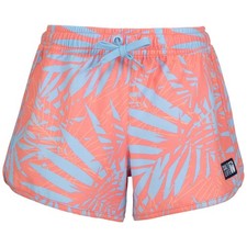 Salt Life Youth Jungle Vibe Shorts Elastic Waist Saltlife Live Salty M Coral NWT
